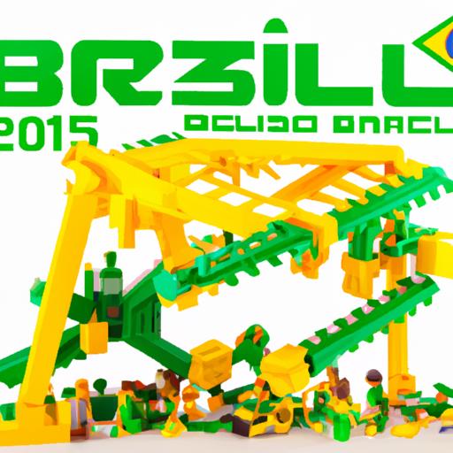 The Brazil 2013 Lego Video Asli - a masterpiece of precise construction and imaginative design.